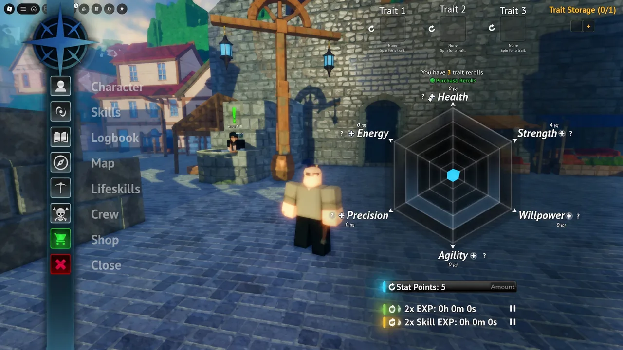 A Grand Blue systems interface capture